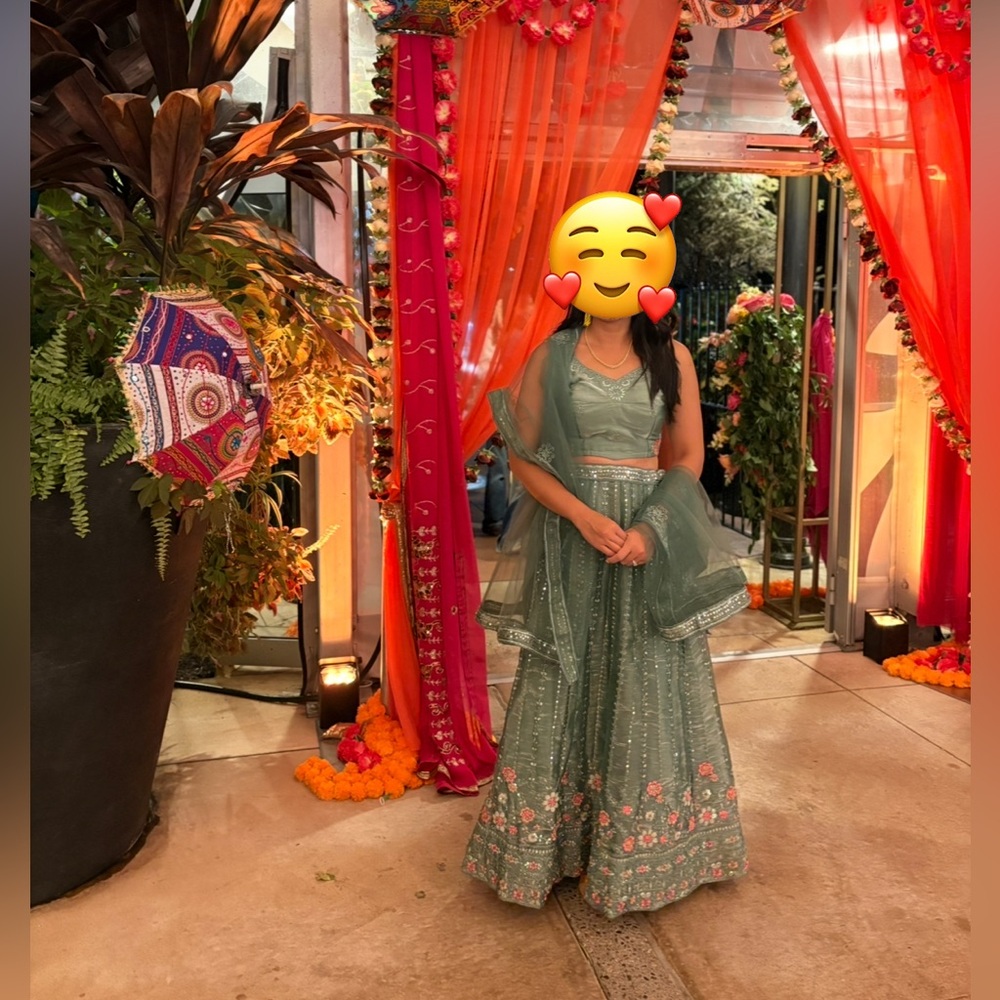 Women’s Lehenga for Indian wedding / baraat & sangeet